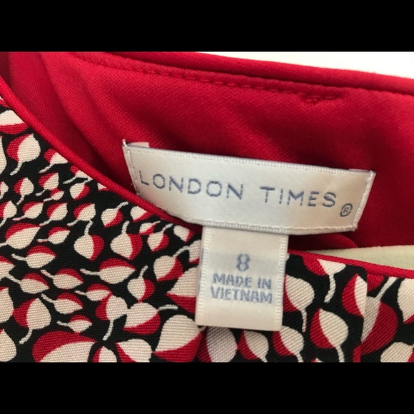 London Times - Beautiful and Elegant fitted dress - Picture 4 of 7